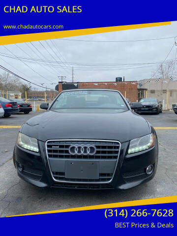 2012 Audi A5 for sale at CHAD AUTO SALES in Saint Louis MO
